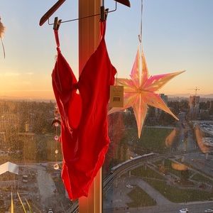 NWT - Coral pink bathing suit